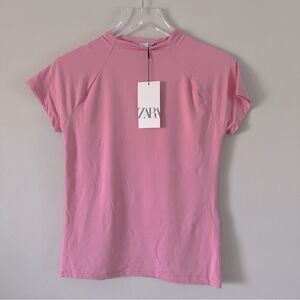 ⭕️ ZARA Pink Shirt Top Large